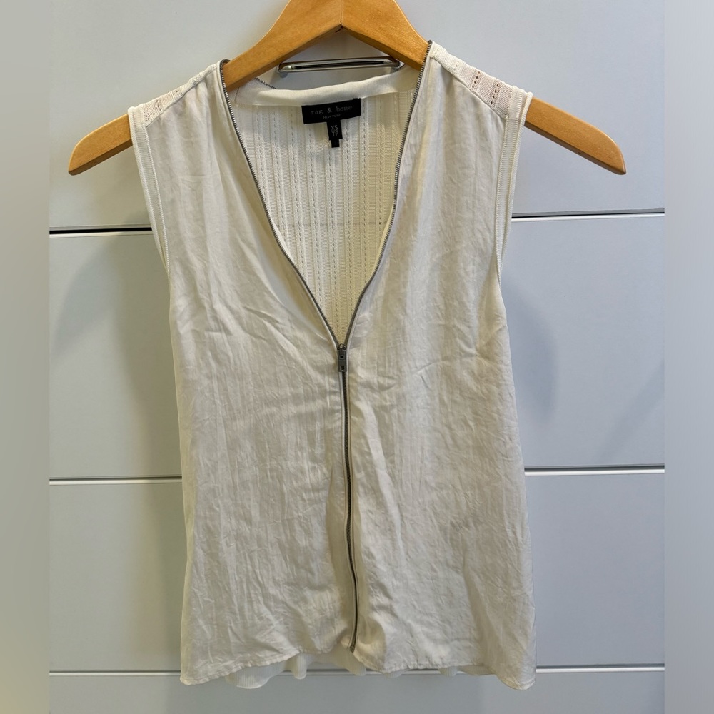 Rag & Bone silk shirt size XS